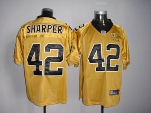 new orleans saints #42 sharper gold jerseys