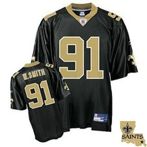 new orleans saints #91 will smith team patch