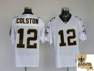 new orleans saints 12 saints colston white team patch