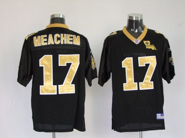 new orleans saints 17 meachem black