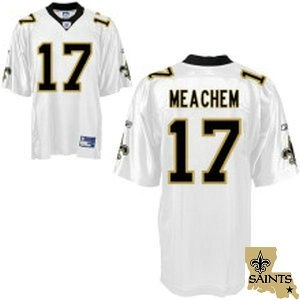 new orleans saints 17 robert meachem white team patch new orleans saints 17 robert meachem white team patch