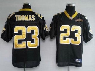 new orleans saints 23 thomas black champions patch