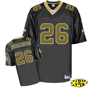 new orleans saints 26 mcallister replica
