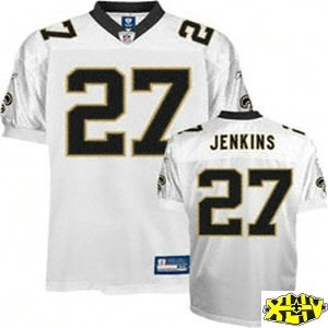 new orleans saints 27 jenkins white golden