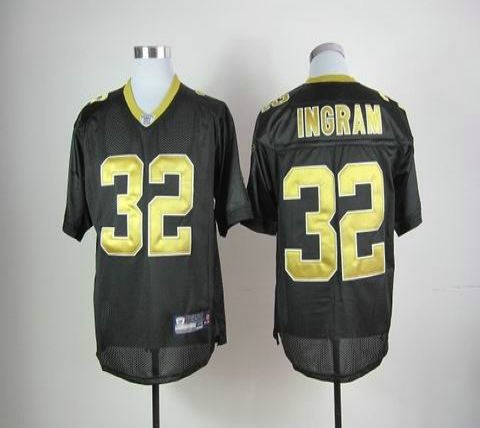 new orleans saints 32 ingram black
