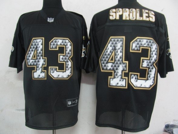 new orleans saints 43 sproles black united sideline jerseys new orleans saints 43 sproles black united sideline jerseys