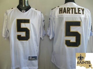 new orleans saints 5# hartley white team patch