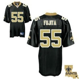 new orleans saints 55 scott fujita black team patch new orleans saints 55 scott fujita black team patch