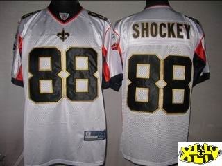 new orleans saints 88 jeremy shorkey white