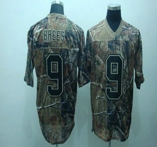 new orleans saints 9 drew brees authentic realtree camo jerseys
