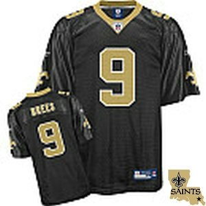 new orleans saints 9 drew brees black team patch