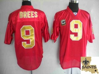 new orleans saints 9 drew brees red team patch