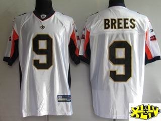 new orleans saints 9 drew brees white golden