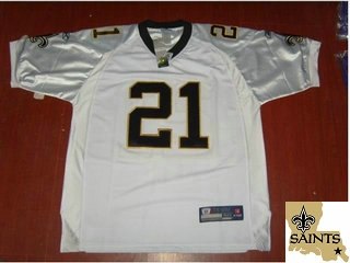 new orleans saints mike bell white team patch