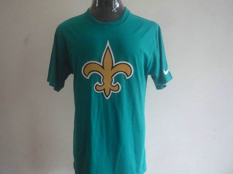 new orleans saints sideline legend authentic logo t-shirt green
