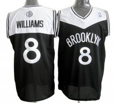 new york brooklyn Nets 8# Deron Williams black Jersey