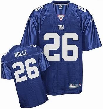 new york giants #26 rolle blue jersey new york giants #26 rolle blue jersey