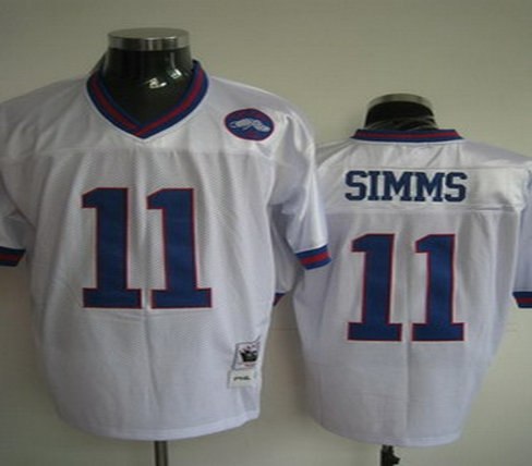 new york giants 11 phil simms white throwback jerseys new york giants 11 phil simms white throwback jerseys