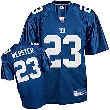 new york giants 23# corey webster blue jersey new york giants 23# corey webster blue jersey