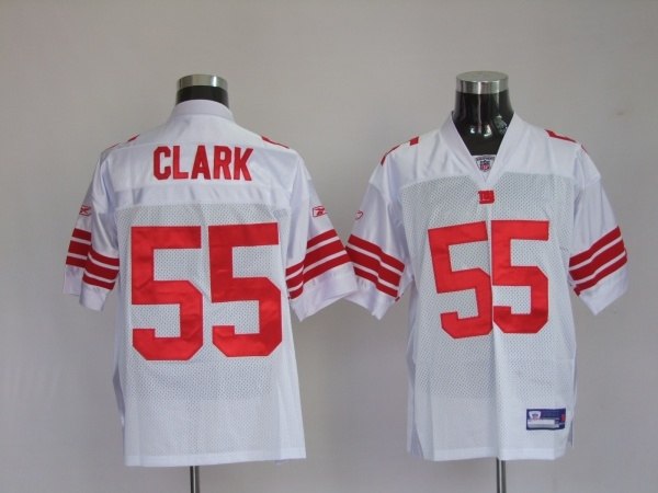 new york giants 55 clark white