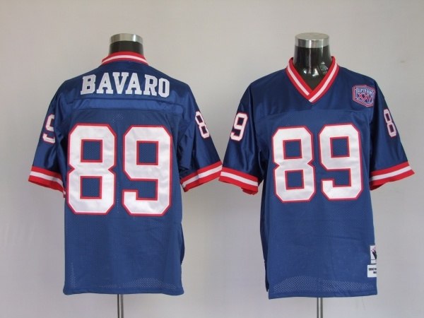 new york giants 89 mark bavaro blue new york giants 89 mark bavaro blue