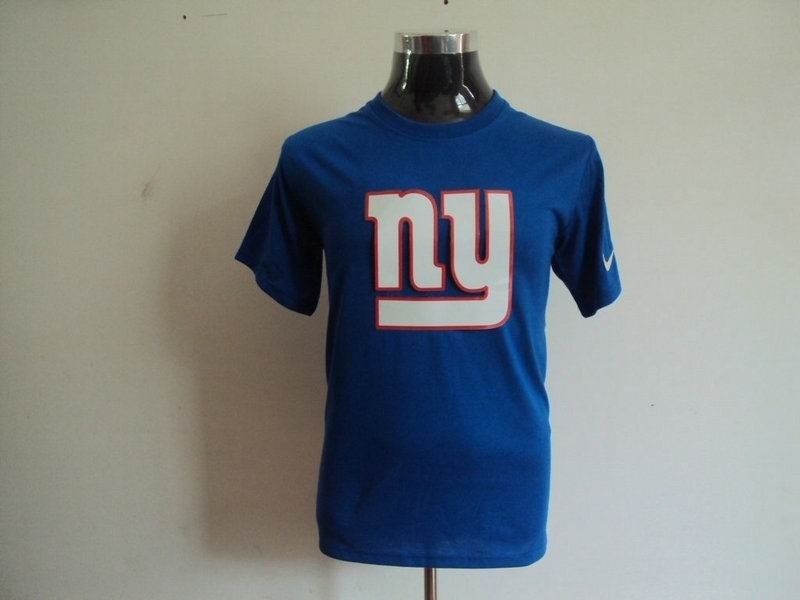 new york giants sideline legend authentic logo t-shirt blue