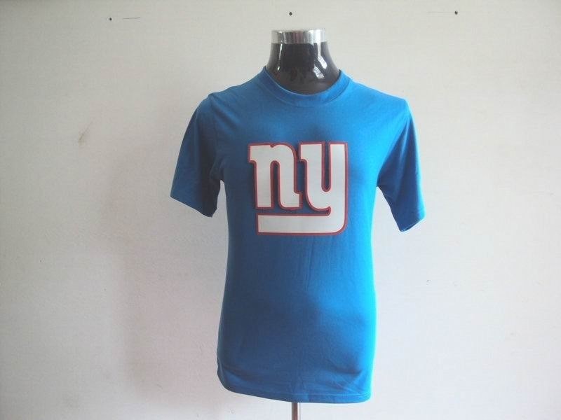 new york giants sideline legend authentic logo t-shirt l.blue