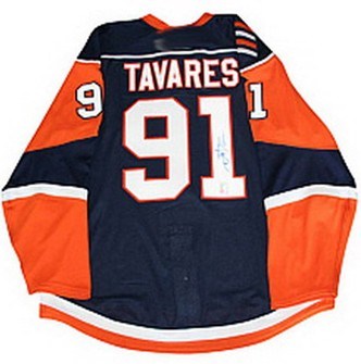 new york islanders 91 john tavares dark blue jersey