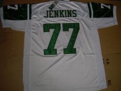 new york jets #77 jenkins white jerseys new york jets #77 jenkins white jerseys