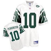 new york jets 10 chad pennington white jersey new york jets 10 chad pennington white jersey