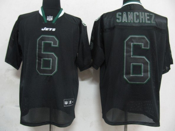 new york jets 6 mark sanchez throwback green jerseys