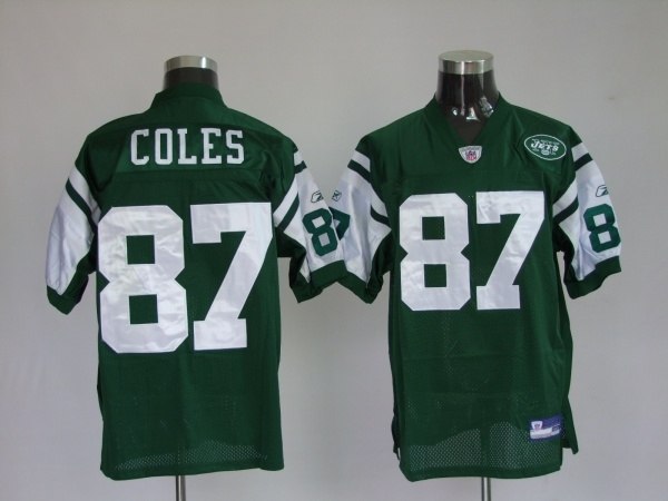 new york jets 87 laveranues coles green