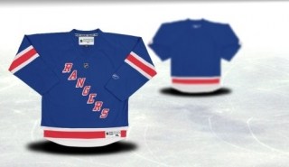 new york rangers youth blue jersey (blank or customized)