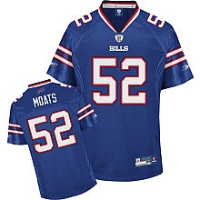 nfl buffalo bills #52 moats white jerseys