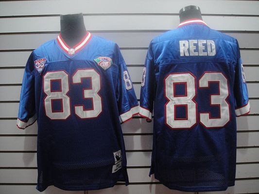 nfl buffalo bills 83 reed throwback blue