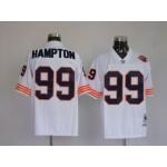 nfl chicago bears #99 hampton m&n white(big number) nfl chicago bears #99 hampton m&n white(big number)