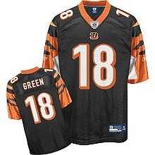 nfl cincinnati bengals a.j. green black jersey