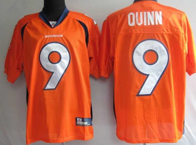 nfl jerseys denver broncos 9# quinn orange