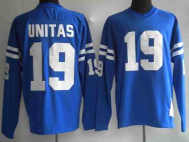 nfl jerseys indianapolis colts 19# unitas blue [mitchell and ness nfl jerseys indianapolis colts 19# unitas blue [mitchell and ness