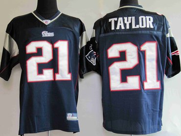 nfl jerseys new england patriots 21# taylor blue