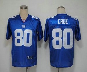 nfl jerseys new york giants #80 cruz blue
