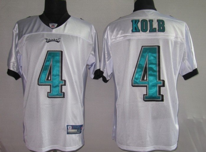 nfl jerseys philadelphia eagles 4# kolb white nfl jerseys philadelphia eagles 4# kolb white
