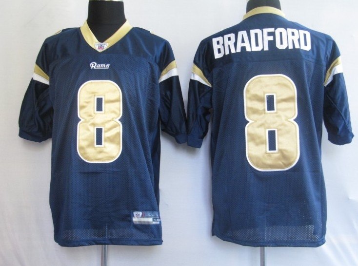 nfl jerseys st.louis rams 8# bradford blue nfl jerseys st.louis rams 8# bradford blue