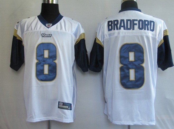 nfl jerseys st.louis rams 8# bradford white nfl jerseys st.louis rams 8# bradford white