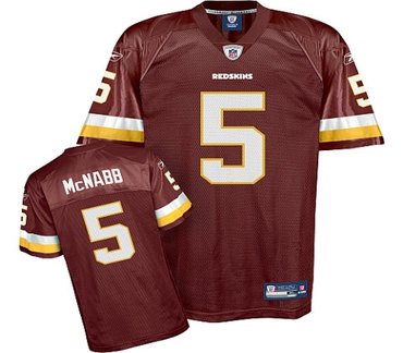 nfl jerseys washington redskins 5 donovan mcnabb red jerseys
