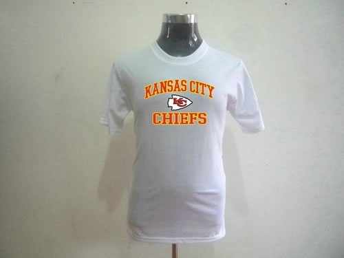 nfl kansas city chiefs big & tall heart & soul t-shirt white