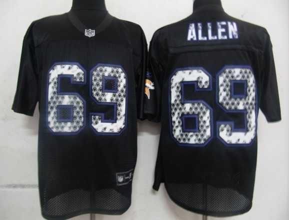 nfl minnesota vikings 69 jared aleen black united sideline jerseys nfl minnesota vikings 69 jared aleen black united sideline jerseys