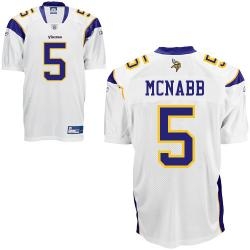 nfl minnesota vikings mcnabb white jersey 5# nfl minnesota vikings mcnabb white jersey 5#