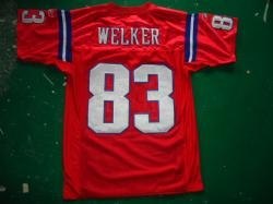 nfl new england patriots #83 welker red jerseys
