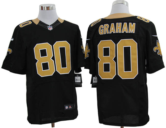 nfl new orleans saints #80 graham black elite jerseys nfl new orleans saints #80 graham black elite jerseys